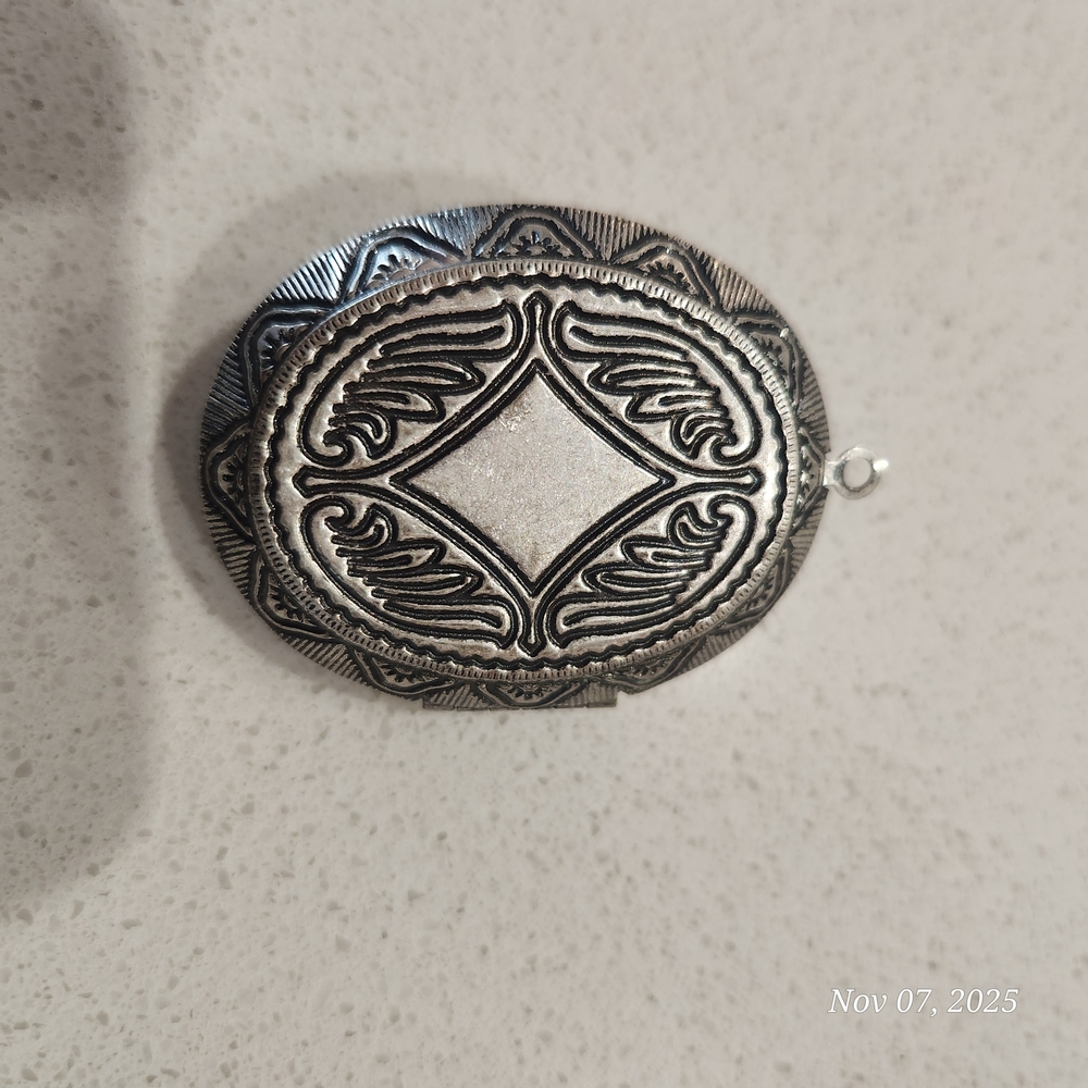 Silver antique Locket